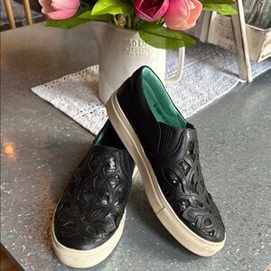 Corral Black Sneakers Low-Top Canvas Casual